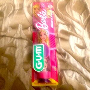 Barbie Pink Soft Bristle Toothbrush